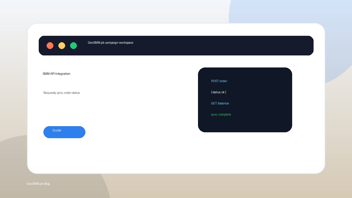 Developer integrating SMM panel APIs