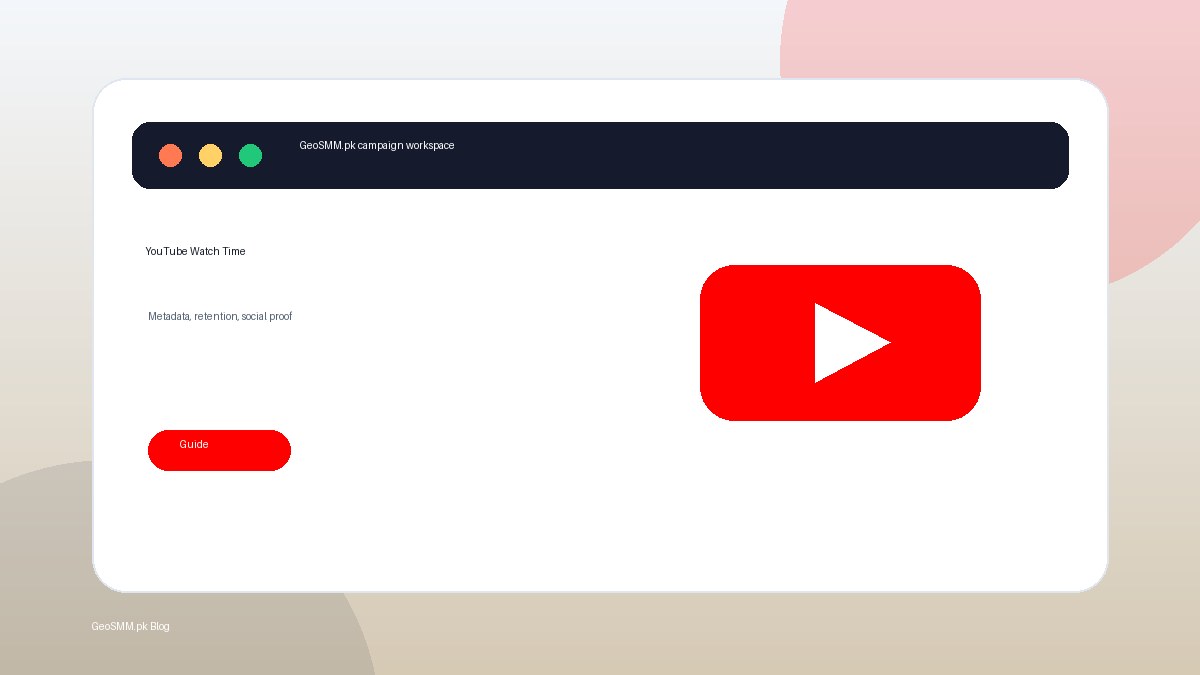 YouTube video watch time optimization